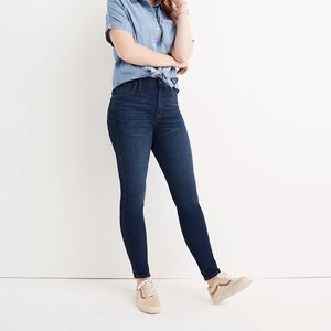 Madewell 10” high rise skinny jeans